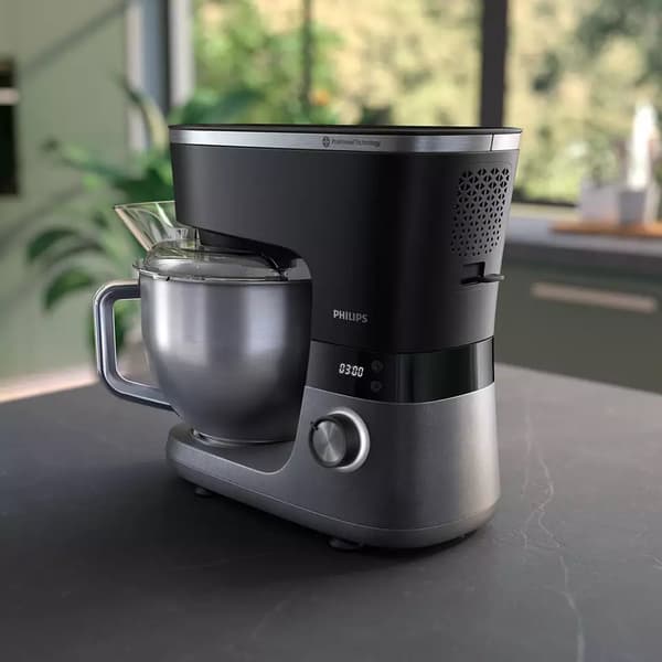 Philips Series 7000 Kitchen Machine HR7962/01, 5.5L Bowl, 8 speed settings, 1000W