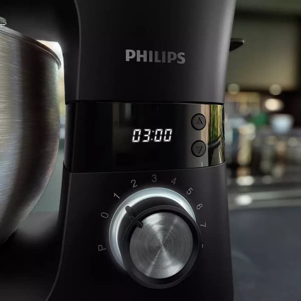 Philips Series 7000 Kitchen Machine HR7962/01, 5.5L Bowl, 8 speed settings, 1000W