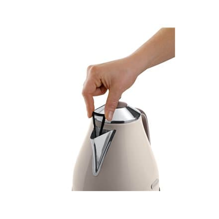 Delonghi | KBOV 2001.BG | Standard kettle | 2000 W | 1.7 L | Stainless steel | 360° rotational base | Beige