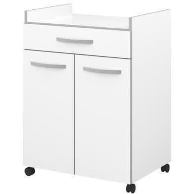 Köksvagn L 60cm - Matt vit - OSLO