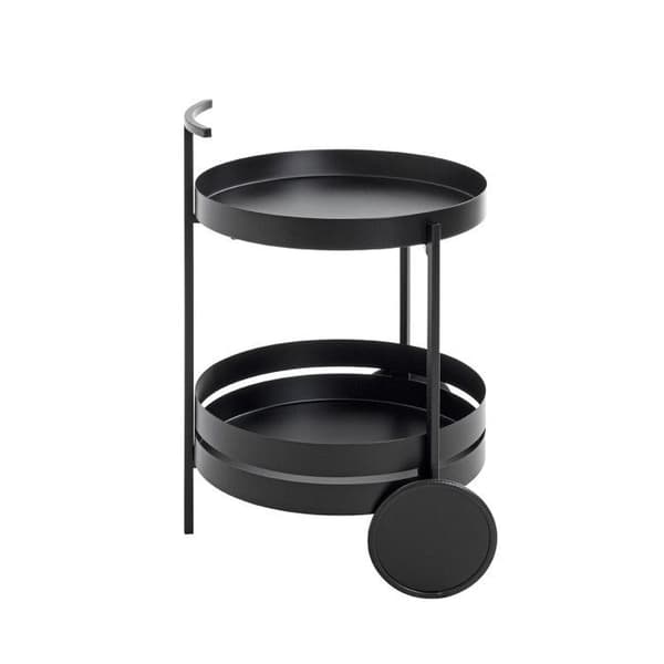 Rund köksservering "Postres" 62cm Svart