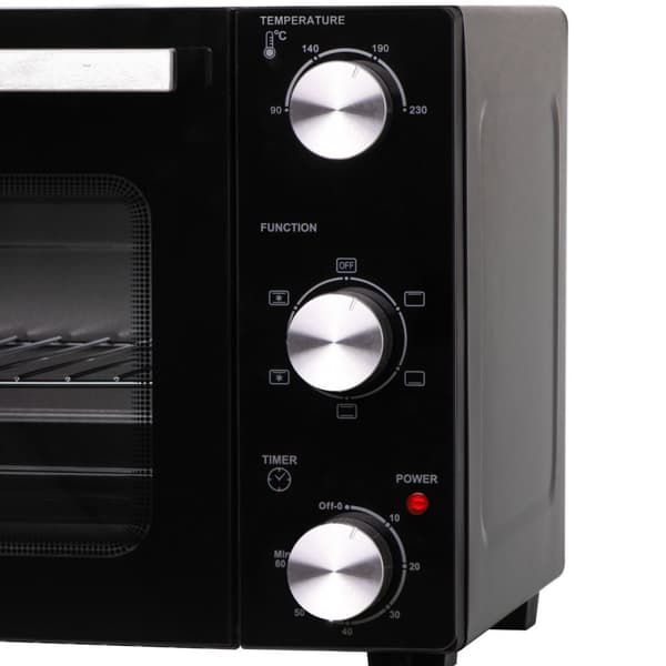 Adler AD 6024 Mini-ugn 22L, Svart
