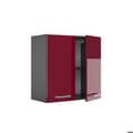 Miniatyrbild 5 av 6: VICCO R-Line högenhet Antracit/Bordeaux Brilliant 60 cm