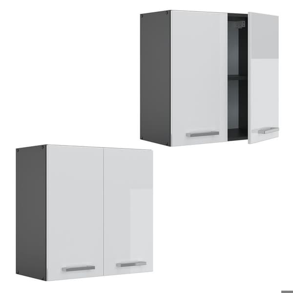 VICCO R-Line högenhet Antracit/Blank Vit 60 cm
