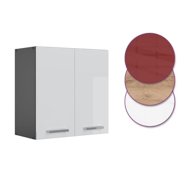 VICCO R-Line högenhet Antracit/Blank Vit 60 cm
