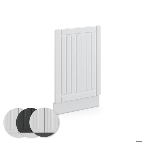 Fasad Berömmelse-Linje, 45cm utan PT, Vit landsbygd, Vit, Vicco