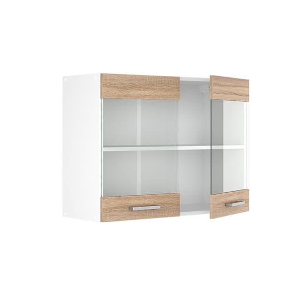 Högglaskök R-Line, 80 cm, Sonoma, Vicco