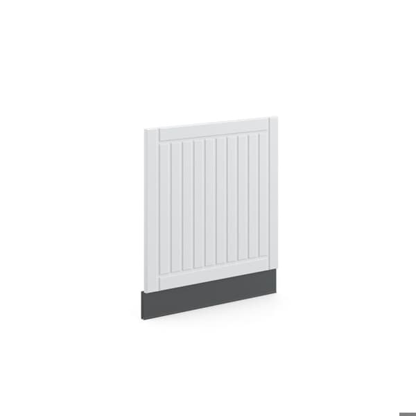 Fasad Berömd-Linje, 60cm utan PT, Vit landsbygd, Antracit, Vicco