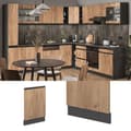 Miniatyrbild 2 av 5: Fram R-Line, 44.6cm J-form, utan PT, Gyllene ek, Antracit, Vicco