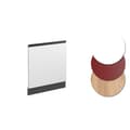 Miniatyrbild 4 av 5: Façade R-Line, 59,6 cm J-Form, utan PT, Vit, Antracit, Vicco