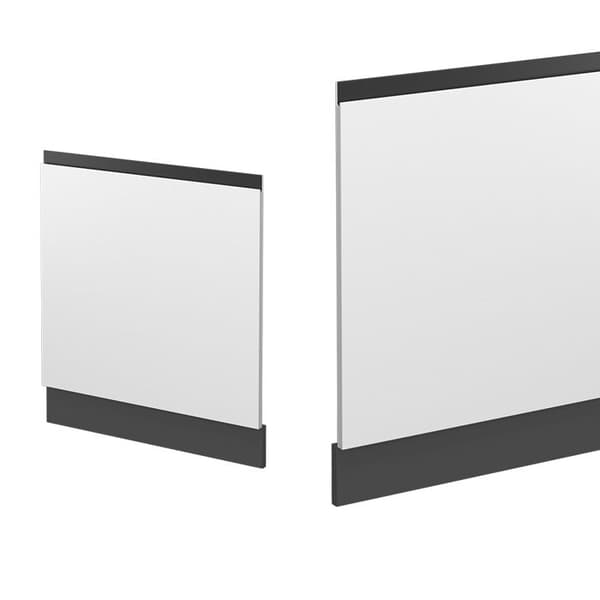 Façade R-Line, 59,6 cm J-Form, utan PT, Vit, Antracit, Vicco