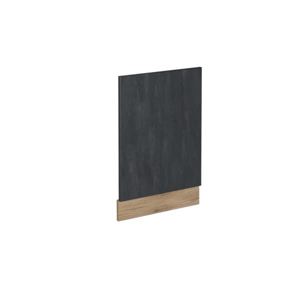 Façade R-Line, 45 cm utan PT, svart betong, gyllene ek, Vicco