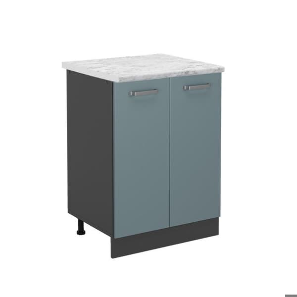 R-Line köksmöbler, 60 cm PT Marmor, Blågrå, Vicco