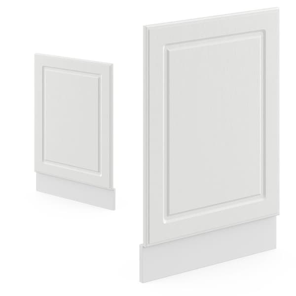 Façade R-Line, 45 cm, PT Marmor, Vit kampanj, Vitt, Vicco