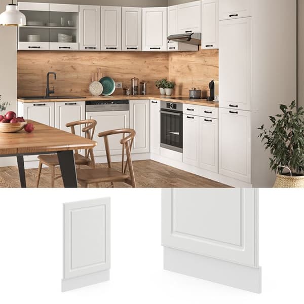 Façade R-Line, 45 cm, PT Marmor, Vit kampanj, Vitt, Vicco