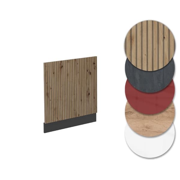 Framsida R-Line, 60cm, PT Antracit, Artisan Ek, Antracit, Vicco
