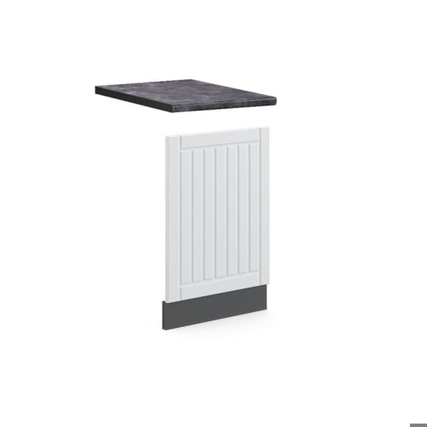 Fasad Berömmelse-Linje, 45cm, PT Antracit, Vit landsby, Antracit, Vicco