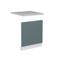 Miniatyrbild 1 av 5: Façade R-Line, 60 cm, PT Marmor, Blå-grå, Vit, Vicco