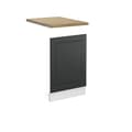 Miniatyrbild 1 av 4: Fasad R-Line, 45cm, PT Ek, Antracit landsby, Vit, Vicco
