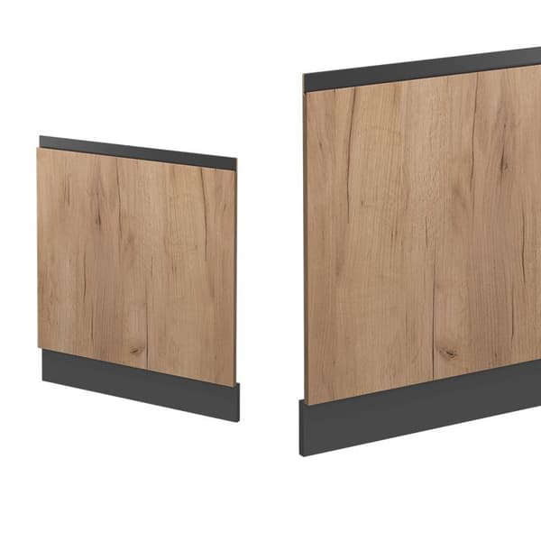 Vicco fasad R-Line, Guldstyrka ek, 60 cm, PT Antracit