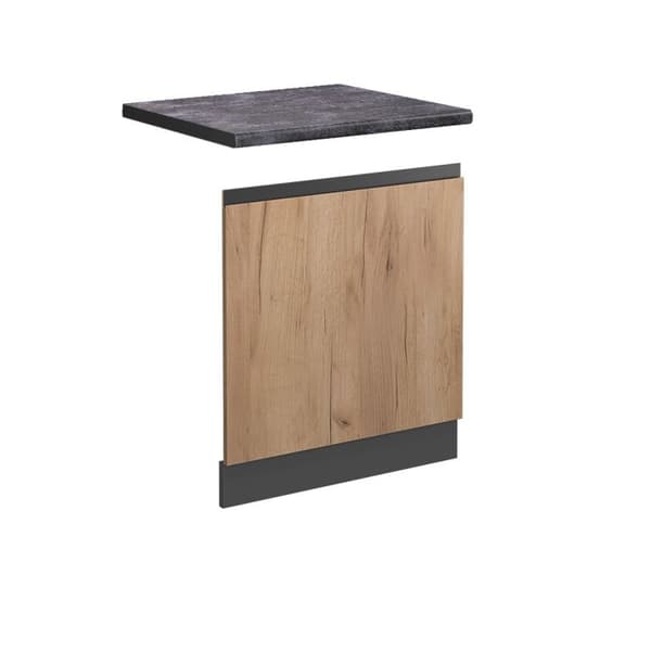 Vicco fasad R-Line, Guldstyrka ek, 60 cm, PT Antracit