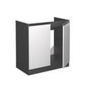 Miniatyrbild 5 av 5: Meuble bas sous-évier R-Line, 80cm, PT Ek, Vit, Antracit, Vicco