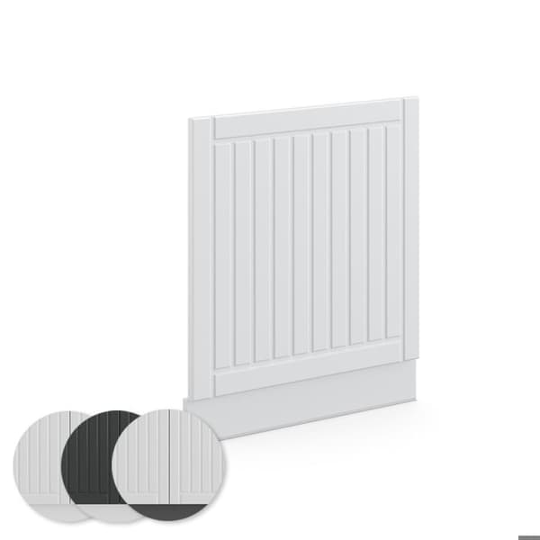 Fasad Berömmelse-Linje, 60cm, PT Marmor, Vit landsbygd, Vit, Vicco