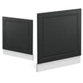 Miniatyrbild 5 av 5: Façade R-Line, 60cm, PT Ek, Antracit landsby, Vit, Vicco