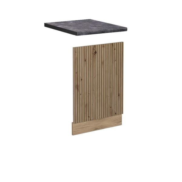 Façade R-Line, 45 cm, PT Antracit, Artisan-ek, Guldträd-ek, Vicco