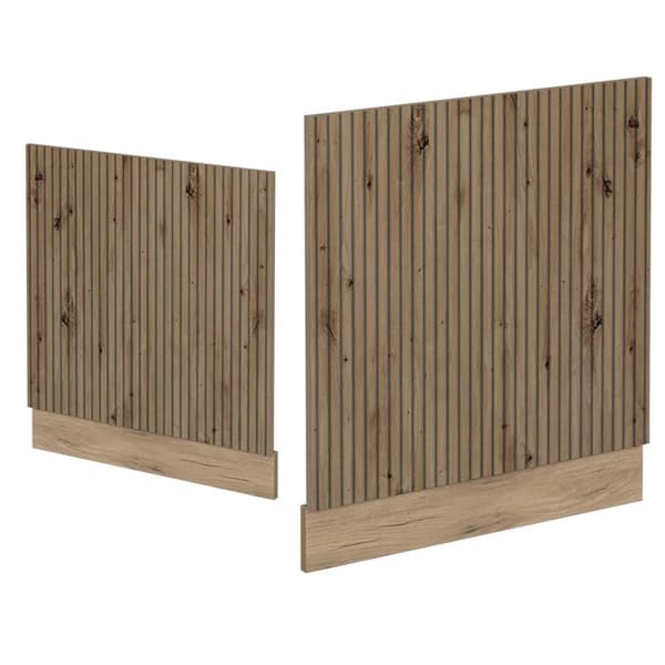 Façade R-Line, 60 cm utan PT, Artisanek, Guldstarka ek, Vicco