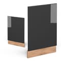Miniatyrbild 5 av 5: Fasad R-Line, 45 cm, PT Ek, Antracit Hög glans, Guld ek, Vicco