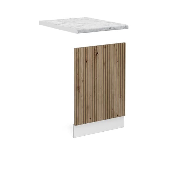 Framsida R-Line, 45 cm, PT Marmor, Ek Hantverkare, Vit, Vicco