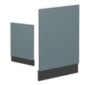 Miniatyrbild 5 av 6: Fasad R-Line, 45 cm, PT Marmor, Blå-grå, Antracit, Vicco