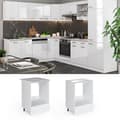 Miniatyrbild 2 av 4: Furnitur för ugn R-Line, 60cm utan PT, Vit hög glans, Vit, Vicco