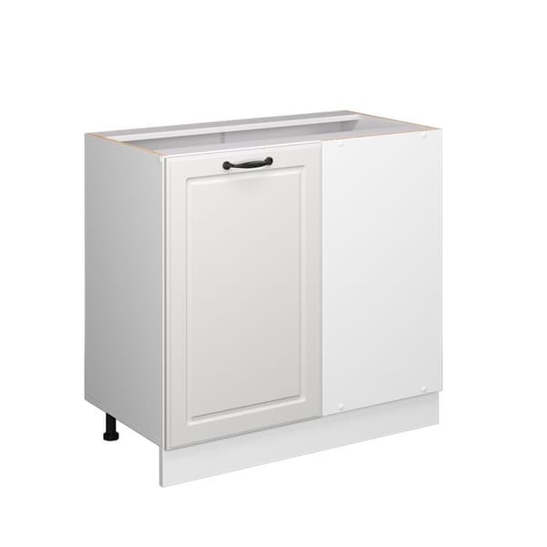Hörnsoffa R-Line, 86cm utan PT, Vit lantstil, Vit, Vicco