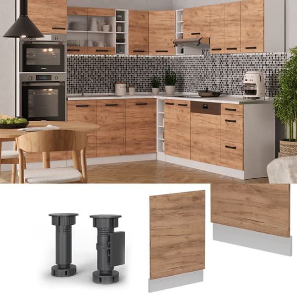 R-Line front, 45cm PT Ek, Guldstyrka ek, Vit, Vicco