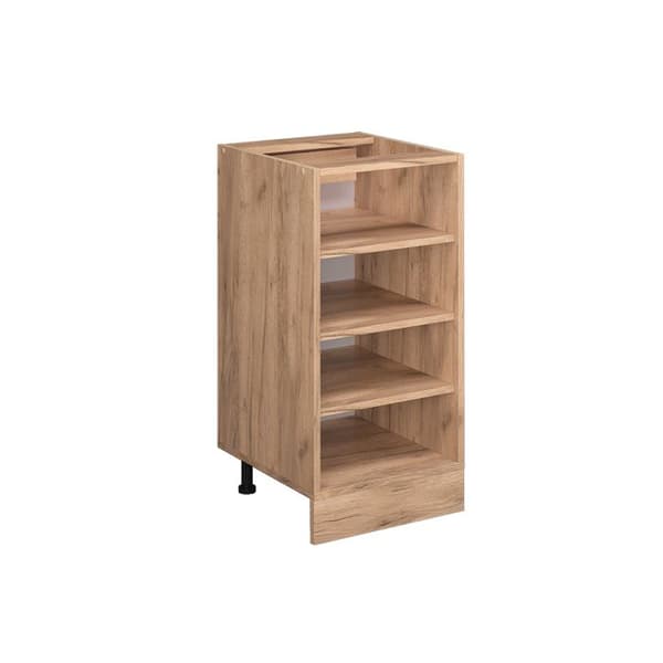 R-Line kökshylla, 40cm, PT Ek, Gyllene ek, Gyllene ek, Vicco