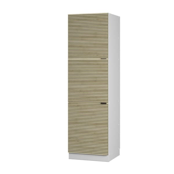 Fame-Line ugnsskåp, 60cm, Ekpanel, Vit, Vicco
