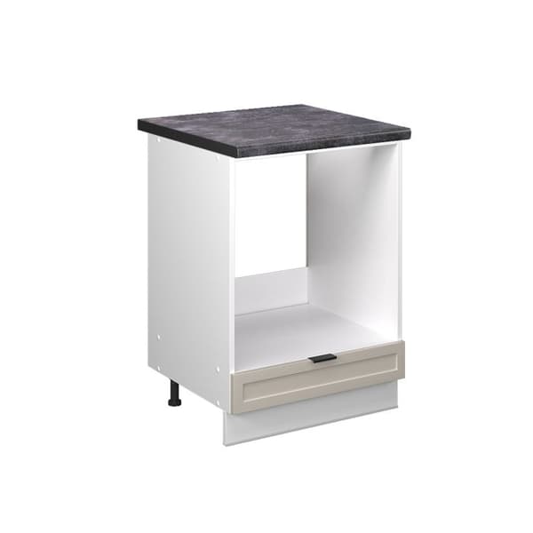 Fame-Line ugnsskåp, 60cm, PT Antracit, Gråbeige, Vit, Vicco
