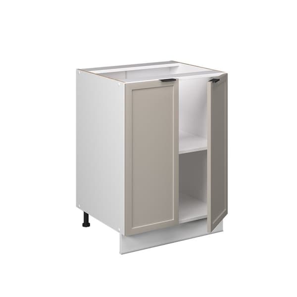 Fame-Line köksbasenhet, 60cm, PT Marble, GreyBeige, White, Vicco