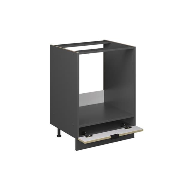 Fame-Line ugnsskåp, 60cm, PT antracit, ekpanel, antracit, Vicco