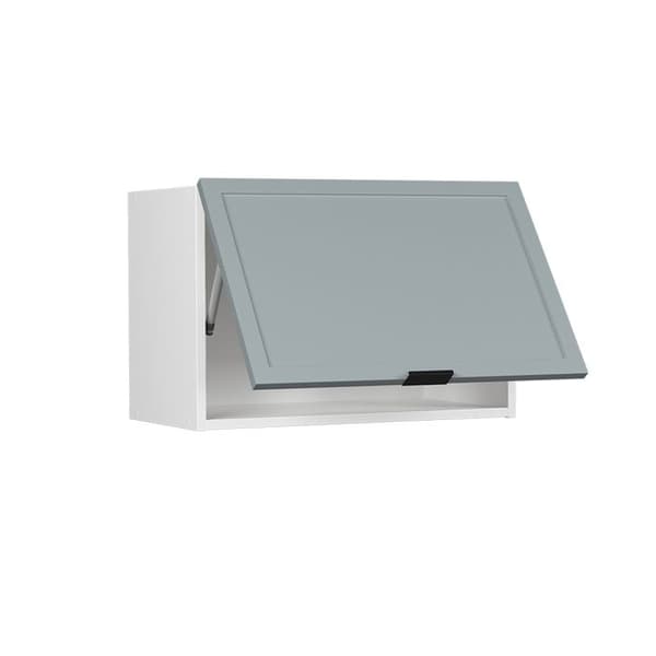 Fame-Line köksvägg, 60cm Platt, Ljusblågrå, Vit, Vicco