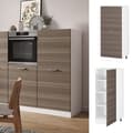 Miniatyrbild 2 av 6: R-Line högskåp, 60cm, Noble grey, White, Vicco