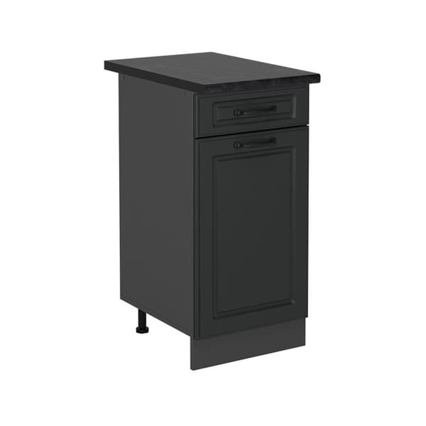Köksskåp R-Line, 40 cm, PT Antracit, Antracit landsbygd, Antracit, Vicco