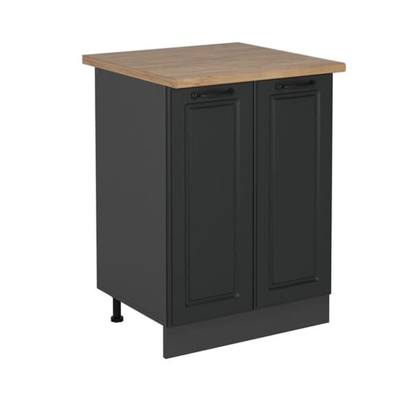 Köksunderskåp R-Line, 60cm, PT Ek, Anthracite kampanj, Anthracite, Vicco