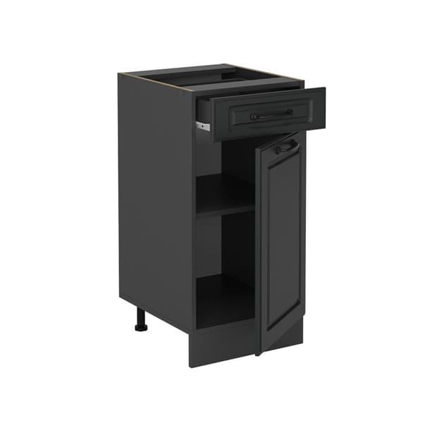 Köksmöbel R-Line, 40cm utan PT, Antracit landsbygd, Antracit, Vicco