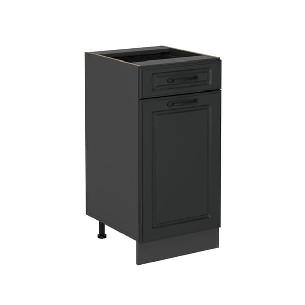 Köksmöbel R-Line, 40cm utan PT, Antracit landsbygd, Antracit, Vicco