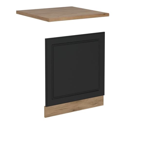 Façade R-Line, 60 cm, PT Ek, Antracit kampanj, Guld ek, Vicco