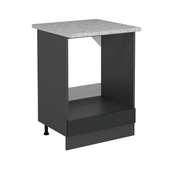 Möbel för ugn R-Line, 60 cm PT Marmor, Antracit landsbygden, Antracit, Vicco