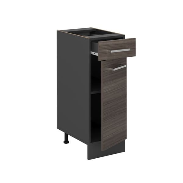 Köksmöbel R-Line, 30cm utan PT, Ädelgrå, Antracit, Vicco